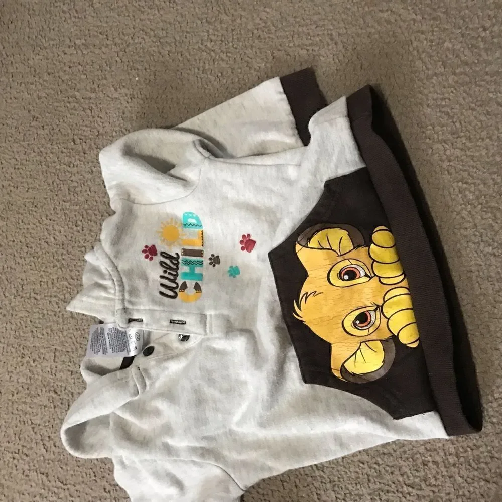 Bundle of 6 Boys Clothes: Tops, Jacket, Romper, Shorts 12 Months NWT